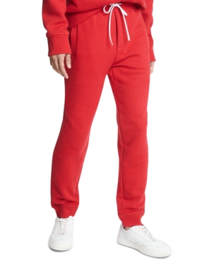 Tommy Hilfiger Men's Charlie Comfort-fit Performance Sweatpants In Apple Red