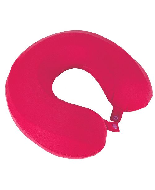 Baldwin Home Round U Shaped Memory Foam Travel Pillow With