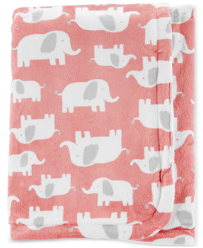 Carter's Baby Girls Plush Elephant Blanket Macy's
