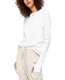 Free People Arden Solid Long-Sleeved T-Shirt - Macy's