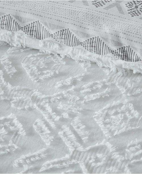 Ink Ivy Mill Valley 3 Piece King Cal King Reversible Duvet Cover Set Reviews Duvet Covers Bed Bath Macy S