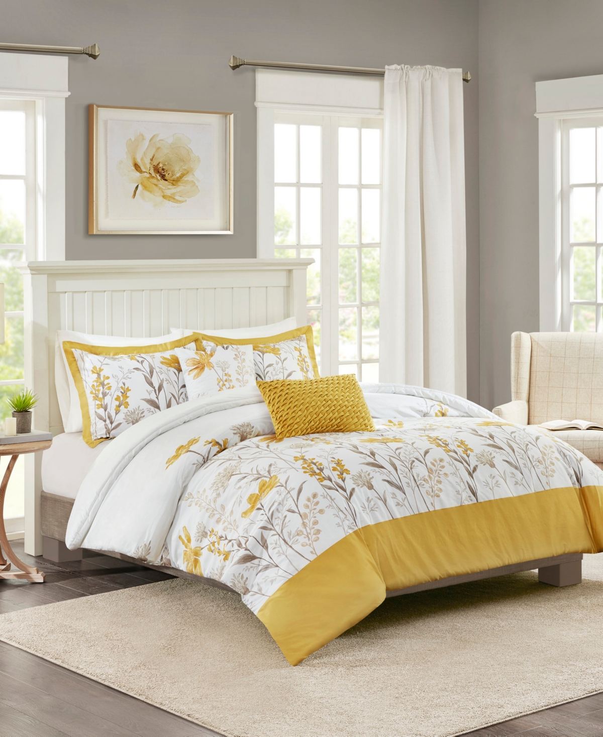 Closeout! Harbor House Meadow 5-Pc. Comforter Set, Full/Queen