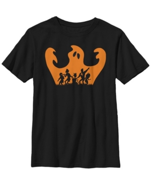 Fifth Sun Scooby Doo Little and Big Boys Halloween Mystery Short Sleeve T-Shirt