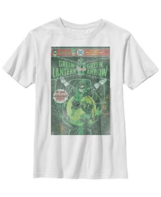 Green Lantern Inked T Shirt Licensed Comic Book Tee White