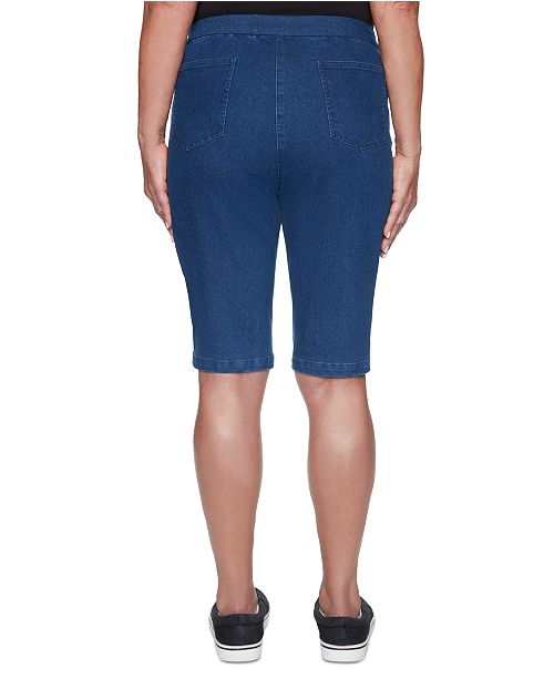 alfred dunner petite shorts