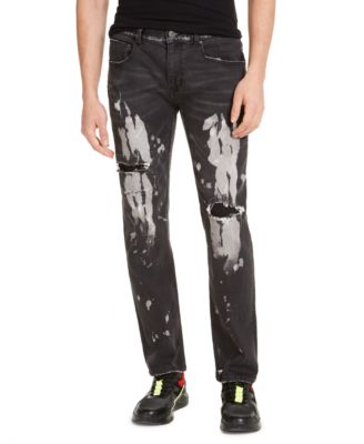 macy's black jeans mens