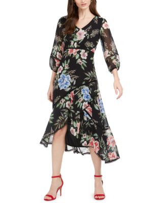 macys chiffon dresses