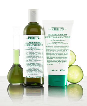 Kiehl's Since 1851 - Cucumber Herbal Alcohol-Free Toner, 8.4-oz.
