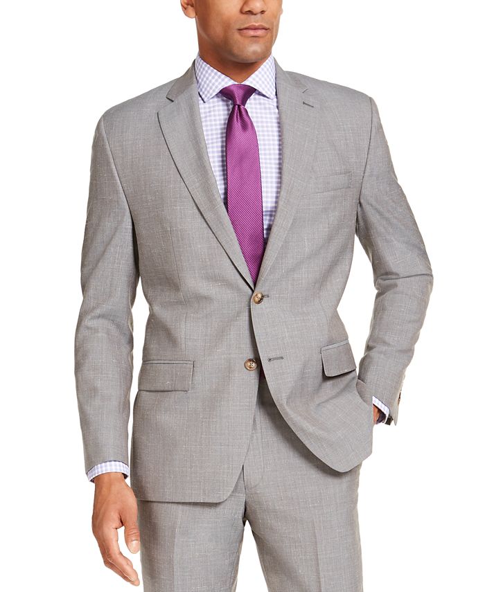 Lauren Ralph Lauren Men's Classic-Fit UltraFlex Stretch Textured Suit  Jacket & Reviews - Suits & Tuxedos - Men - Macy's