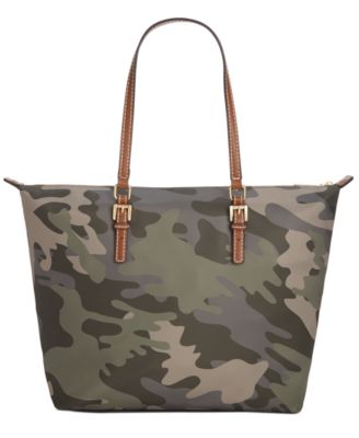 tommy hilfiger julia camo tote