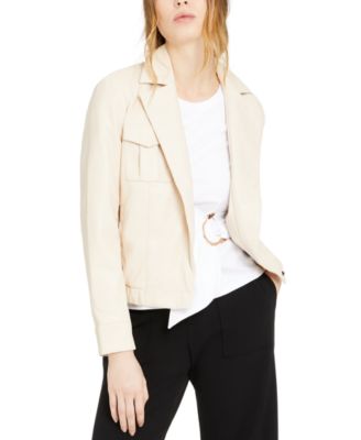 INC Faux-Leather Moto Jacket, Created for&nbsp;Macy's