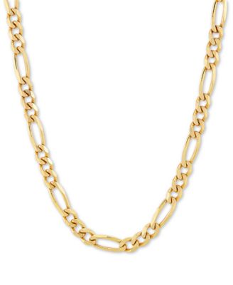 Figaro Link Chain 4 1 3mm Necklace Collection In 18k Gold Plated Sterling Silver Or Sterling Silver Created For Macys