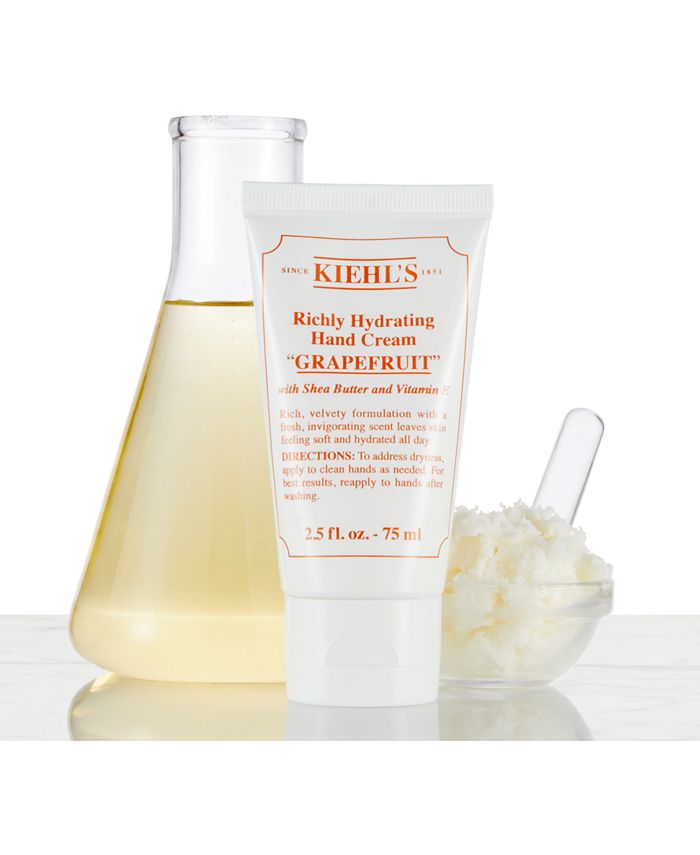 Kiehl's Since 1851 Richly Hydrating Hand Cream Grapefruit, 2.5oz