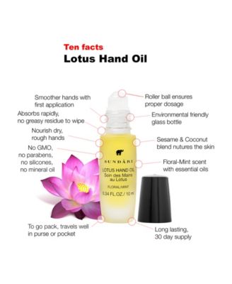 Sundari Lotus Oil Hand And Cuticle Treatment - 2 Pack