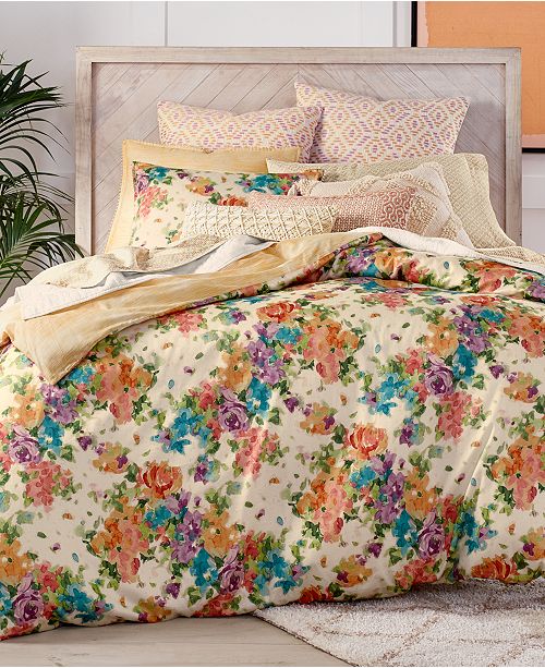 Lucky Brand Eden 3 Pc Duvet Cover Set Created For Macys