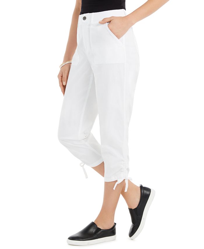 Style & Co TieHem Capri Pants, Created for Macy's & Reviews Pants