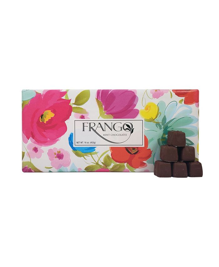 Frango Chocolates 1 LB Milk Mint Spring Wrapped Box of Chocolates