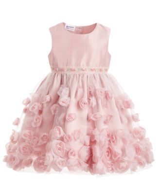 Blueberi Boulevard Little Girls Soutache Dress - Macy's