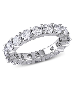image of Certified Diamond (3 ct. t.w.) Eternity Band in 14k White Gold