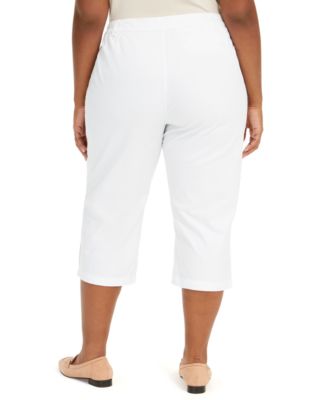 macys plus size capri pants