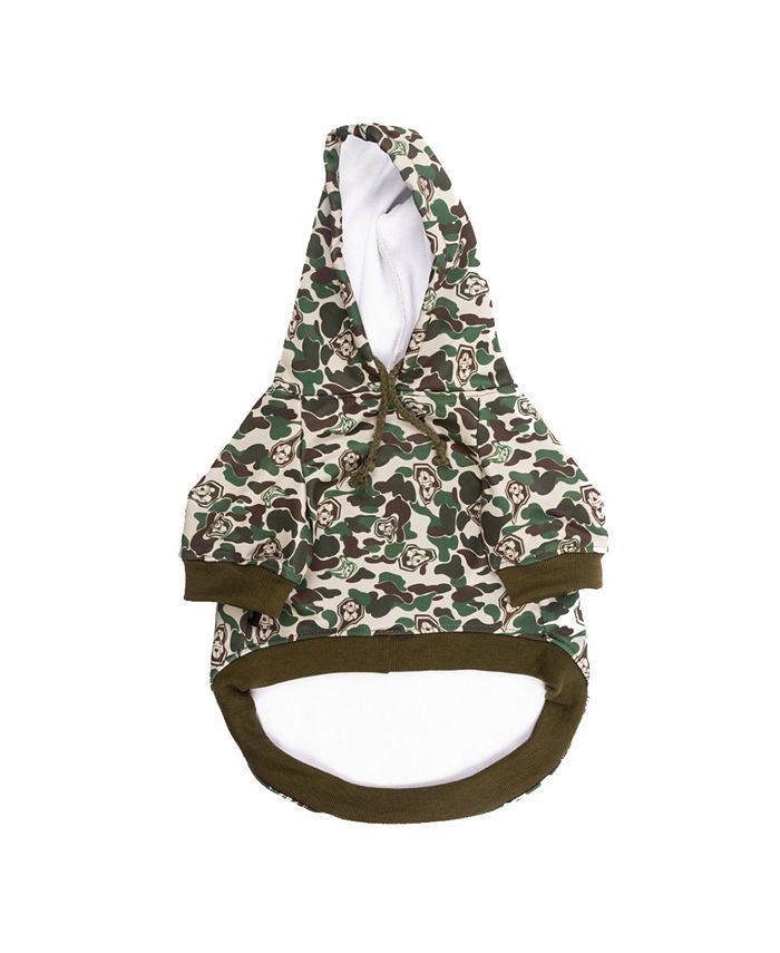 Pawz top camo hoodie