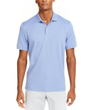Club Room Men's Soft Touch Interlock Polo Created for Macy's