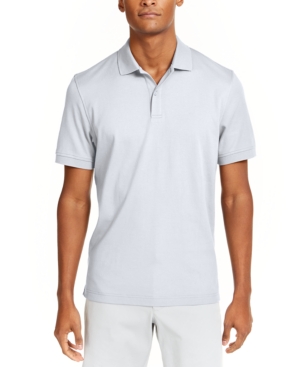 Club Room Men's Soft Touch Interlock Polo Created for Macy's