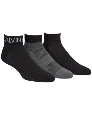 Calvin Klein Men's 3-Pk Athletic Socks