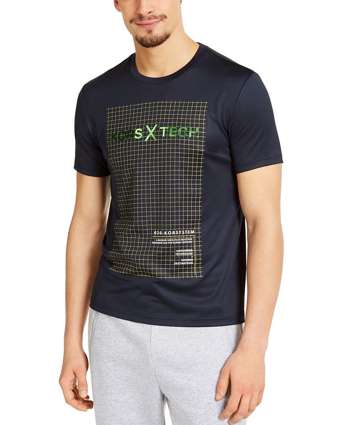 Michael Kors Men s Kors X Tech Logo Graphic T Shirt Macy s