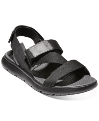 cole haan men's sandals black