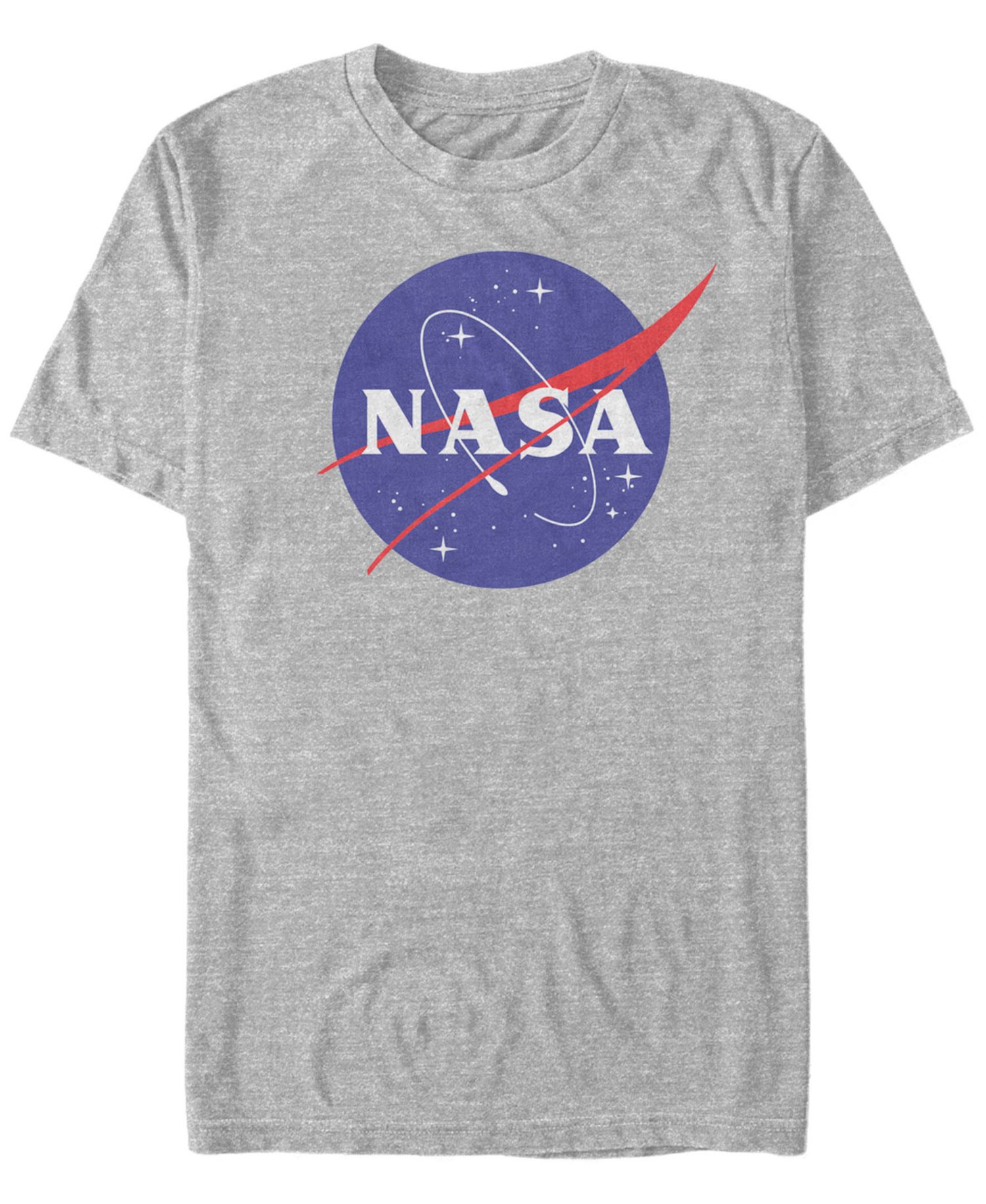 NASA Men's Classic Circle Logo Short Sleeve T- shirt