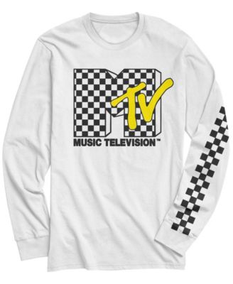 Fifth Sun Men's Retro Checkered Logo Long Sleeve&nbsp;T...
