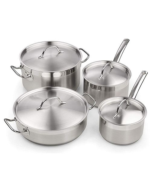 Cooks Standard Professional Cookware Set 8 Piece & Reviews - Cookware - Kitchen - Macy's