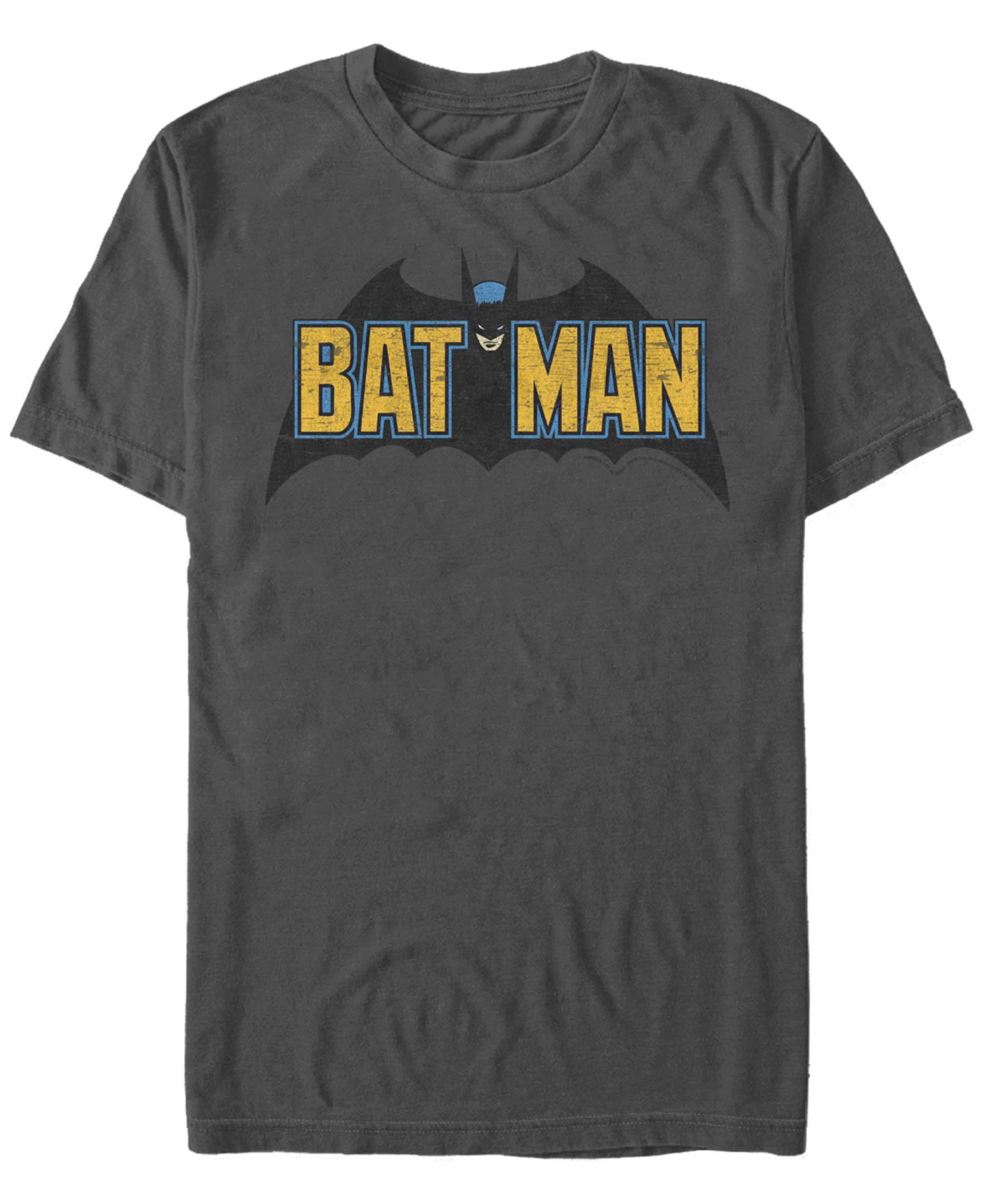 Мужская футболка Fifth Sun DC Batman Classic Text Bat Logo Short Sleeve — фото 1