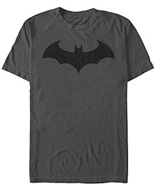 DC Men's Batman Simple Logo Short Sleeve T-Shirt