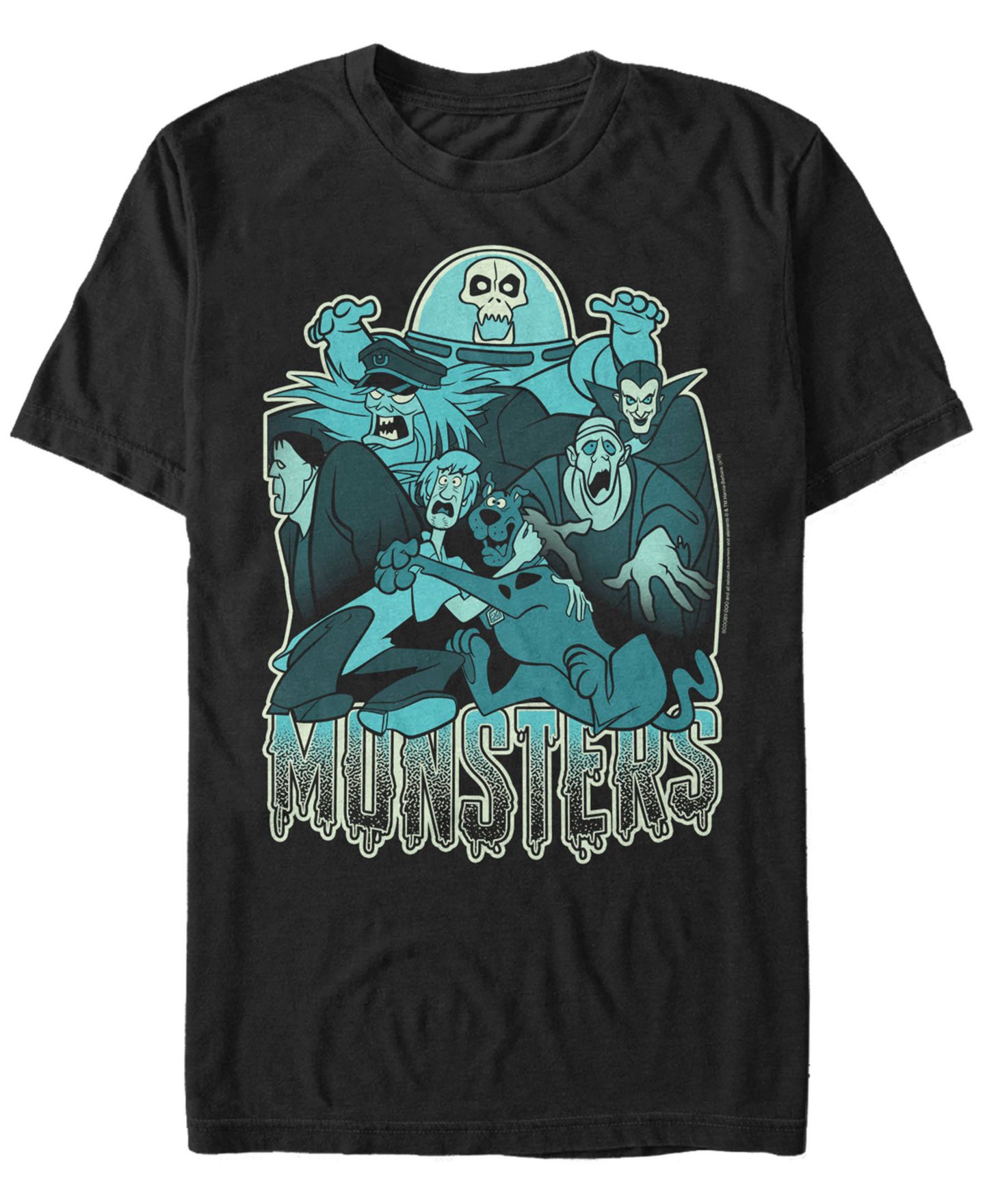 Мужская футболка Fifth Sun Scooby-Doo Monsters Portrait Short Sleeve — фото 1