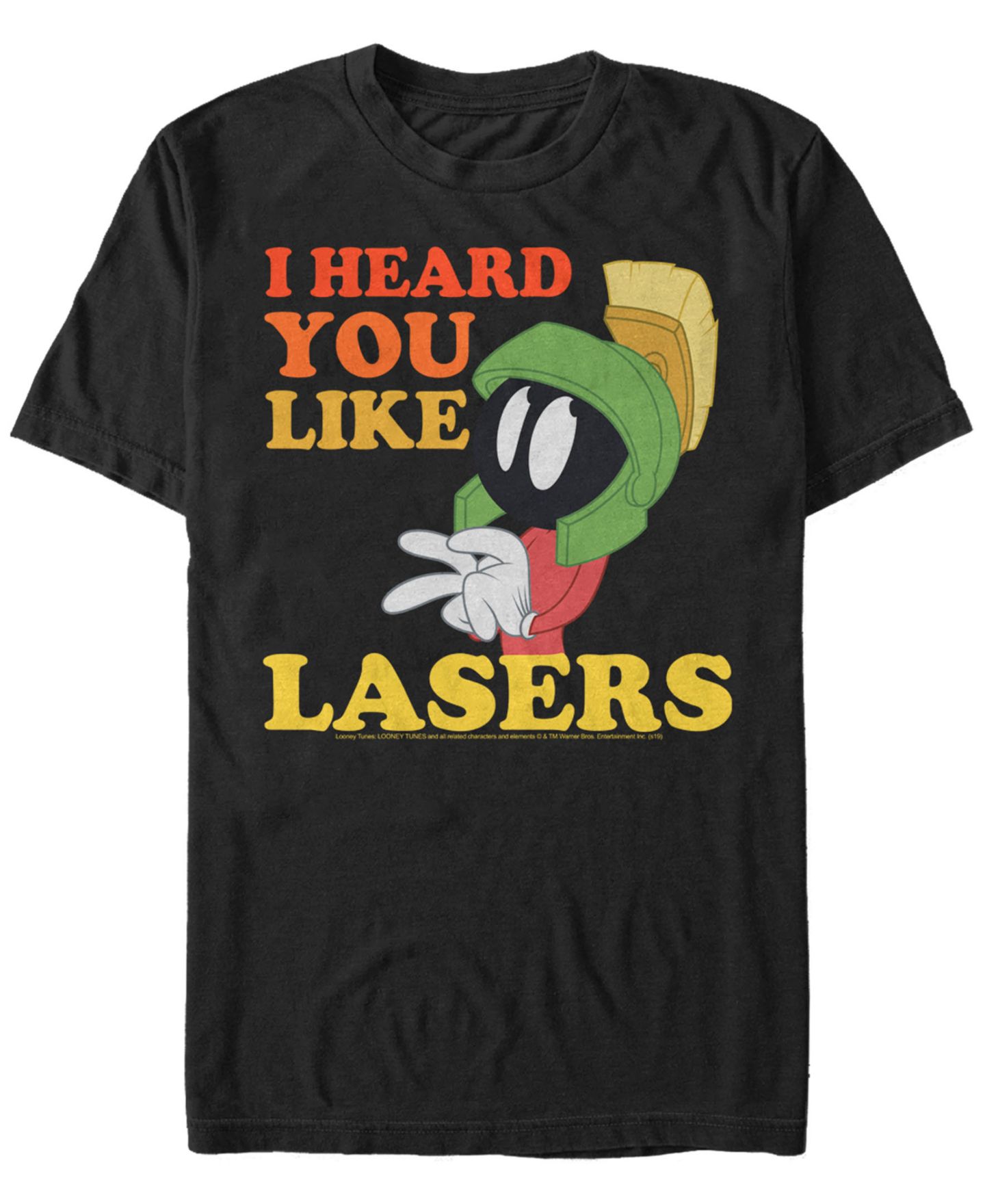 Мужская футболка Fifth Sun Looney Tunes Marvin The Martian I Heard You Like Lasers Short Sleeve — фото 1