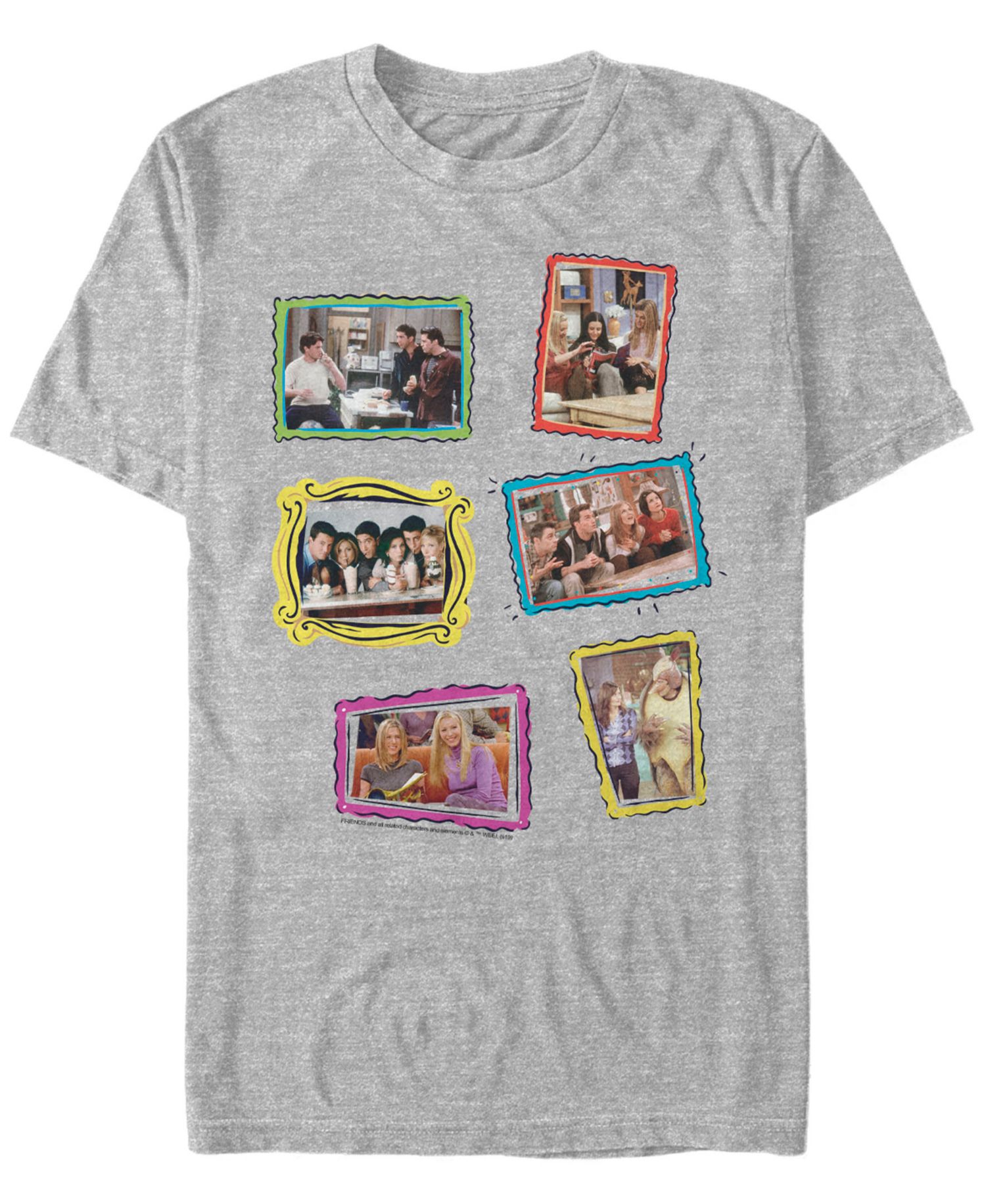 Friends Men's Picture Frame Scenes Short Sleeve T-Shirt