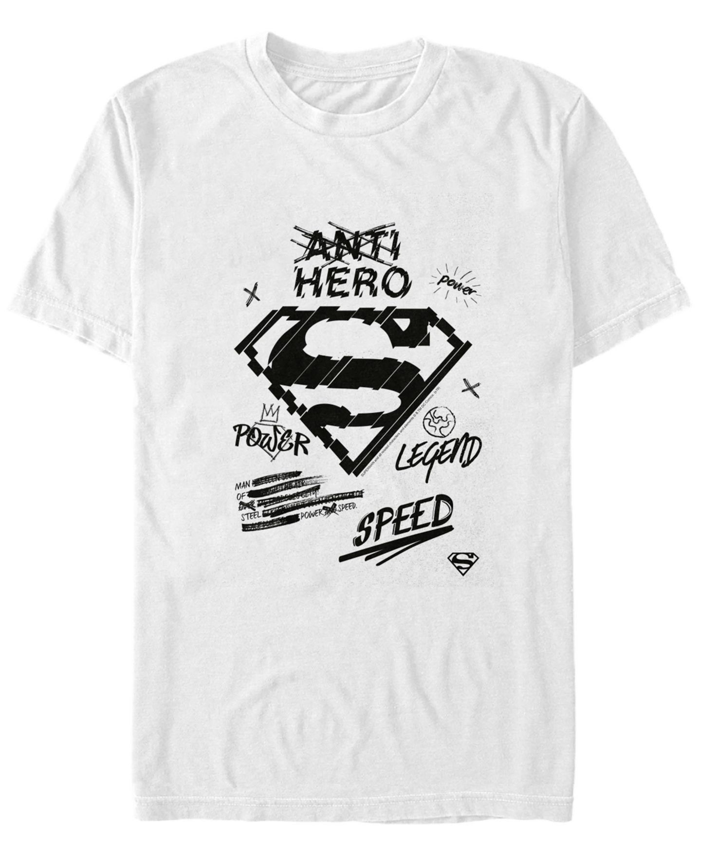 Мужская футболка Fifth Sun DC Superman Marker Sketch Short Sleeve — фото 1