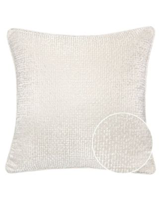 Chloe Jacquard Plaid Decorative Pillow, 20" x 20"