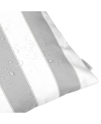 Olivia Stripe Indoor/Outdoor 2-Pack Decorative Pillows, 20" x 20"