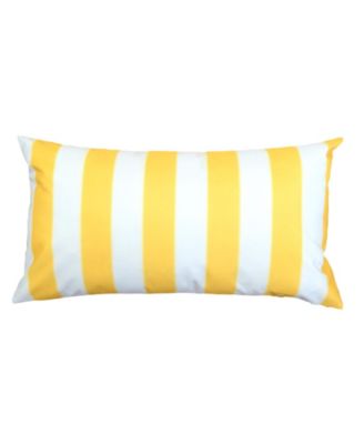 Olivia Stripe Indoor/Outdoor Decorative Pillow, 12" x 20"