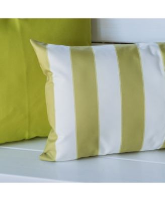 Olivia Stripe Indoor/Outdoor Decorative Pillow, 12" x 20"
