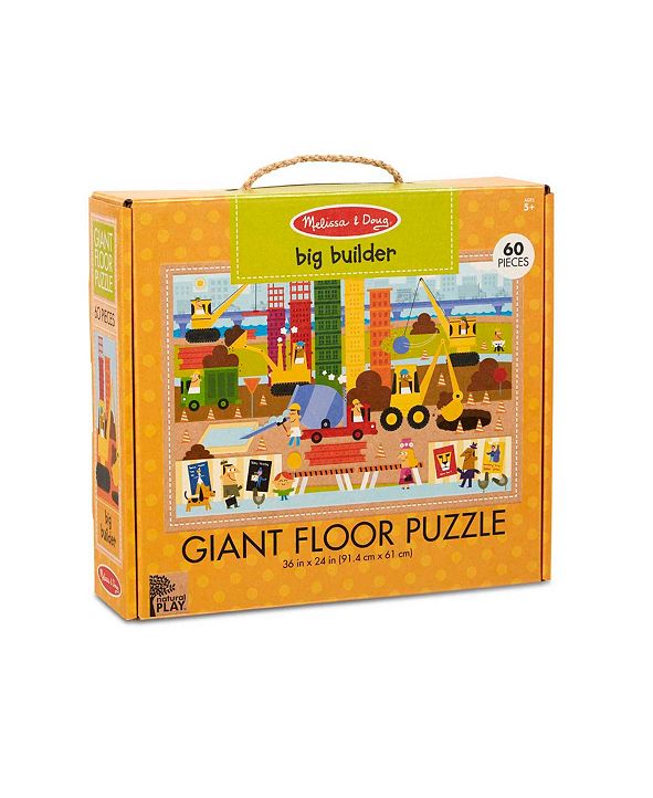 Melissa and Doug Melissa Doug Natural Play Giant Floor Puzzle Big