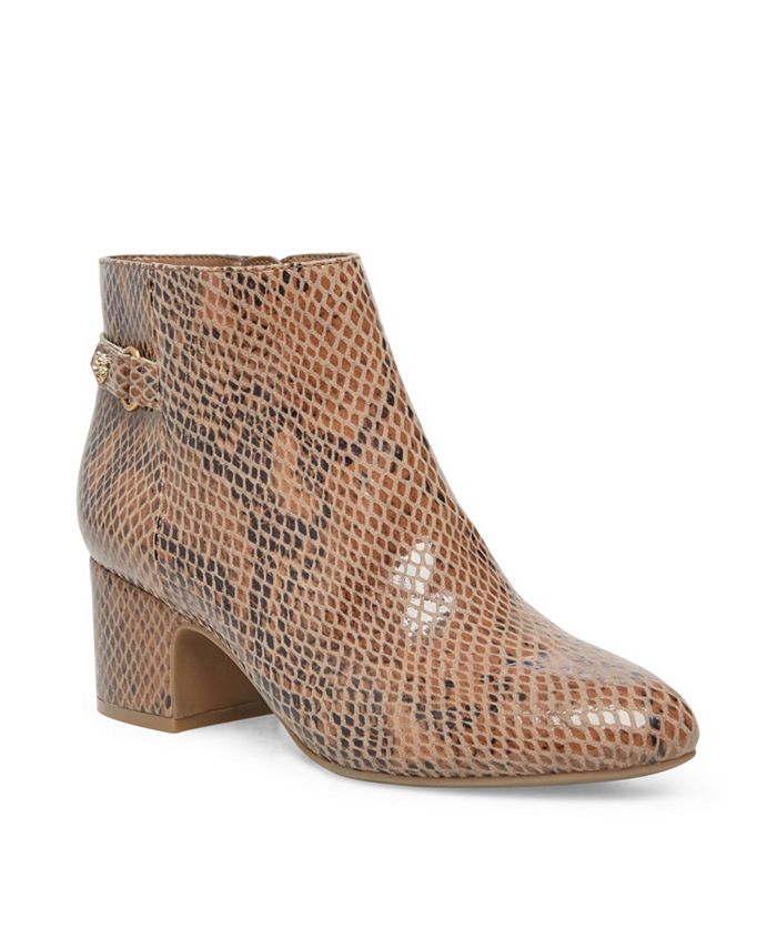Snakeskin 2025 booties macy's