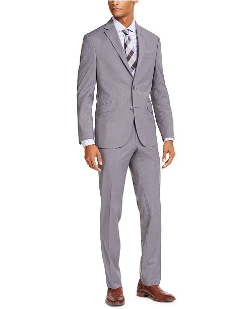 Cole Reaction Men's SlimFit TechniCole Stretch Light Gray Tic