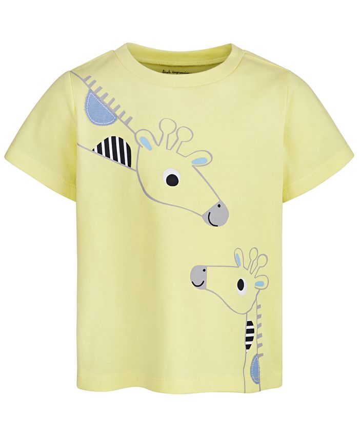 First Impressions Infants Boys Tee Shirt NWT Grey Size 6-9 Months Giraffe KD535 