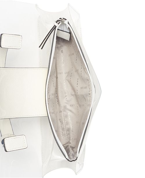 DKNY Elissa Flap Clear Shoulder Bag, Created for Macy's & Reviews