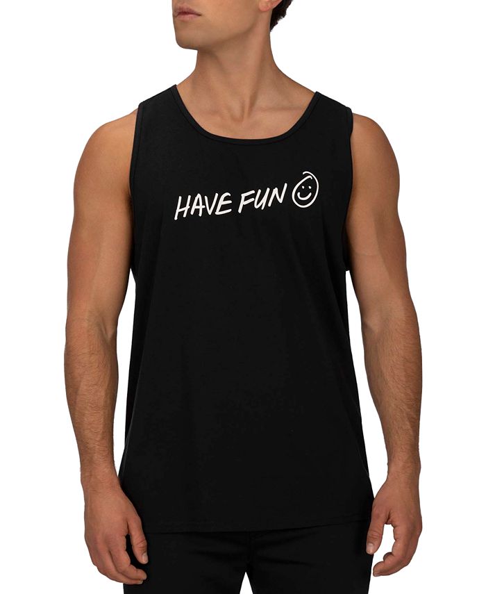 Hurley Men's Have Fun Smiley Tank - Macy's