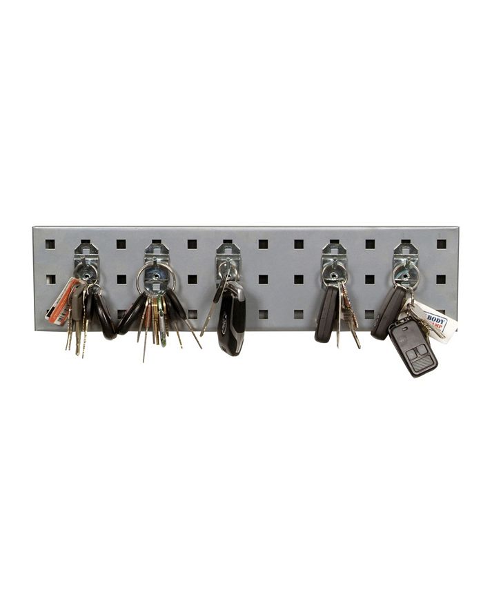 Triton Multi-Ring Pegboard Hook 2-Pack - Heavy-Duty Steel Tool Holder For 1/8" & 1/4" Pegboards - View #3